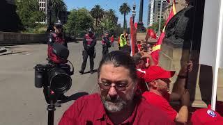 Macedonian protest Melbourne 2018