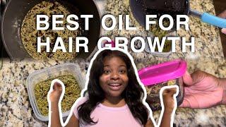 APPLYING EXTREME HAIR GROWTH STRONGEST and MOST POTENT HAIR OIL *SLEEP AND GROW LONGER HAIR*