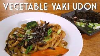 YAKI UDON Vegan Japanese Stir-fry Noodles