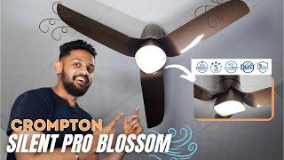 Crompton SilentPro Blossom Smart BLDC Ceiling Fan Unboxing Best Premium & Silent  ActivBLDC Fan️