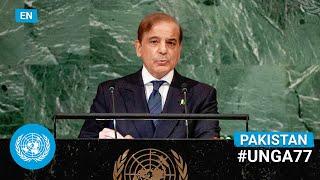  Pakistan - Prime Minister Addresses United Nations General Debate English 77th Session