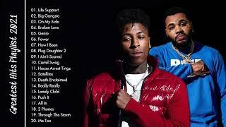 YoungBoy Never Broke Again Kevin Gates Roddy Ricch - Greatest Hits Playlist 2021