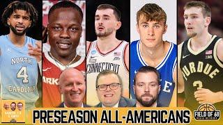 These are your 2024-25 Preseason All-Americans  College Basketball All-American Teams