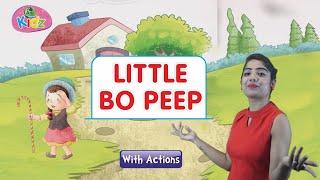Little Bo Peep Has Lost Her Sheep  Animated Poem for Kids  Popular Kids Rhymes   Nursery Rhymes
