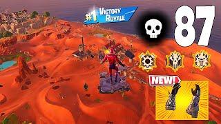 87 Elimination Solo Vs Squads Zero Build Gameplay Wins Fortnite chapter 5