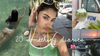 summer diaries   grwm exploring nature & beach days