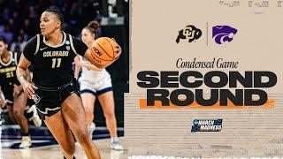 Colorado vs. Kansas State - Second Round NCAA tournament extended highlights