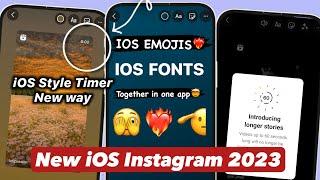 IPhone Fonts + IPhone Emojis + Reels Like Iphone + See Hidden Mentions  IOS Instagram On Android