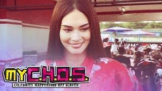 MyCHOS Pia Wurtzbachs first shooting day for Gandarrapiddo The Revenger Squad