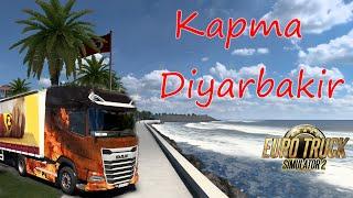  Карта Diyarbakir . Поездка на новеньком DAF XG+ 2021 для Euro Truck Simulator 2 #jayontheway