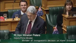 Minister of Immigrations Decision on Karel Sroubek - Urgent Debate - Video 3