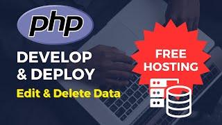 PHP & MySQL Development and Deploy Part 5 - Edit and Delete Data TAGALOG