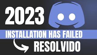 Discord Installation Has Failed RESOLVIDO 2023