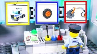 LEGO Experimental Police Vehicles STOP MOTION LEGO Cars Trucks & More  Billy Bricks Compilations