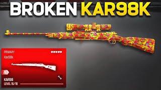 *NEW* KAR98k BROKEN LOADOUT on REBIRTH ISLAND WARZONE 3