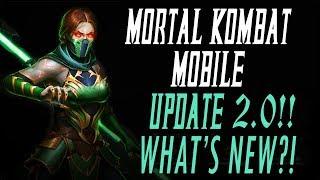 MORTAL KOMBAT MOBILE UPDATE 2.0 NEW CHARACTERS NEW TRIALS & NEW DIAMONDS MK11 MKX MK MOBILE