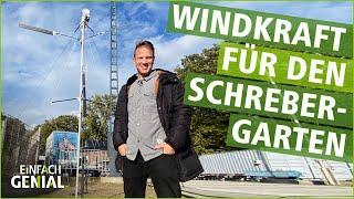 Windkraft für Gartenlaube oder Camper  Einfach Genial  MDR