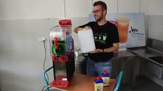 Inbetriebnahme der Eco Slush Maschine