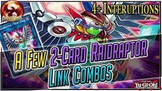 Yu-Gi-Oh New Raidraptor Link Combos with Wise Strix 4-5 Interuptions