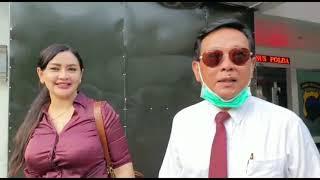 Adv Herry Darman dampingi Sisca Mellyana Mantan Pramugari Lapor  GF Dit Reskrimsus  Polda Jateng .