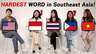 People Try To Pronounce The HARDEST Words in Southeast Asian Languages