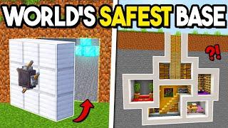 This is the SAFEST Base in Minecraft