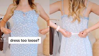 Dress Too Loose? Try This Hack 