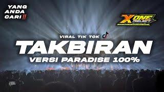 Dj takbiran x one project versi paradise 100% cocok buat takbir keliling viral 2024‼️