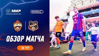 Highlights CSKA vs FC Ural  RPL 202324