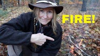 How to Start a Fire in Wet Conditions