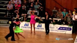 Martino Zanibellato - Michelle Abildtrup GOC Stuttgart 2012 Grand Slam latin 4. round - samba