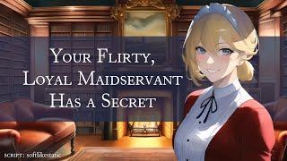 F4A Flirty Maid Has More Than One Confession Servant VA x Noble Friends to Lovers Kissing