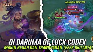 QI DARUMA OF LUCK SKIN CODEX SEASON DEPAN - INI MUSUH BACOT BET DIAWAL TAPI DI AKHIR SUNYI WKWKKW