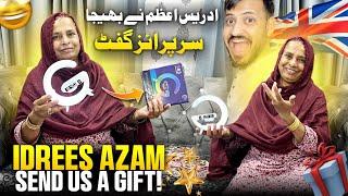 Idrees Azam Send Us Surprise Gift  Bety Nay UK Say Kya Beja ?  Humare Ami Abu