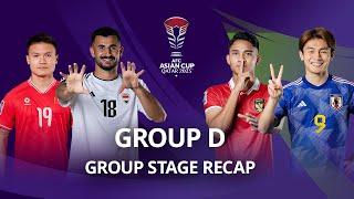 #AsianCup2023  Group Stage Recap  Group D