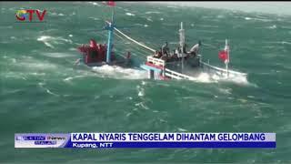 Proses Pencarian Korban Kapal Tenggelam di Perairan NTT Hari ke-3 Terkendala Cuaca Buruk - BIM 0707