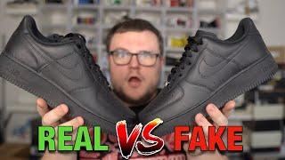 Nike Air Force 1 REAL vs FAKE  How to Spot FAKE Nike Air Force 1