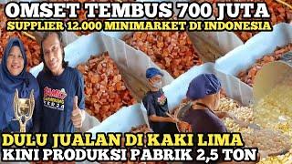 PASUTRI HEBAT DULU USAHA KAKI LIMA KINI PRODUKSI PABRIK 25 TON OMSET 700 JUTA  IDE BISNIS RUMAHAN