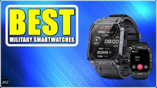  Top 4 Best Military SmartWatches  2023 Review  Aliexpress - Rugged Waterproof Smartwatches