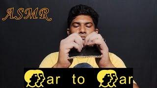 ASMR Ear Attention Ear to Ear Scratching Tapping To