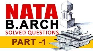 NATA  B.ARCH SOLVED QUESTIONS  PART 1