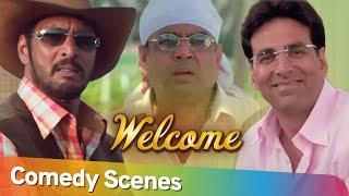 Welcome  Best Comedy Scenes  Akshay Kumar-  Paresh Rawal - Nana Patekar  Bollywood Comedy