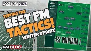 433 VOLPIANA I  Testing the Best FM24 Tactics  Football Manager 2024