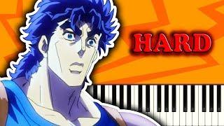 JOJOS BIZARRE ADVENTURE OP 1 JOJO SONO CHINO SADAME - Piano Tutorial