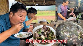 khoom zoo ib xyoos muaj ib zaug. phob tham ua mẹ nyuam nyuj peb noj. 6262024