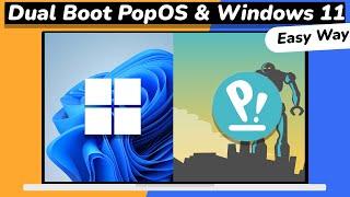 How to Dual Boot Pop OS 22.04 LTS and Windows 11 2023 EASIEST WAY