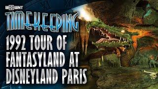 1992 Tour of Fantasyland at Disneyland Paris - Timekeeping Disneyland Paris #4