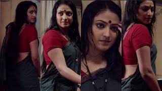 South Indian actress hot in wet saree   hot boobs show in tight blouse   hot ass  hot show