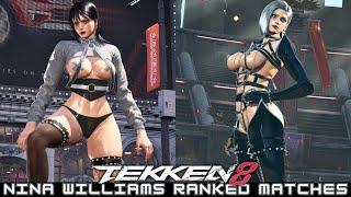 GOTH-GIRL and HELL-GIRL mods by BlenderSphere1 Nina TAKES THE LEAD in the Race  Tekken 8 Ranked