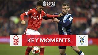 Nottingham Forest v Huddersfield Town  Key Moments  Fifth Round  Emirates FA Cup 2021-22